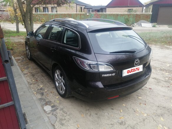 2008 Mazda 6 II (GH), пурпурный, 999999 рублей - вид 6