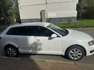 2012 Audi A3 II (8P) Рестайлинг 2, белый, 800000 рублей, вид 3