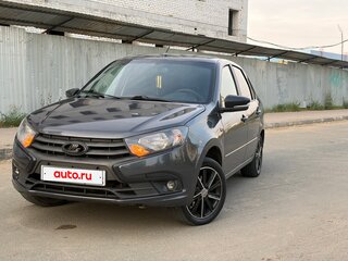 2019 Lada (ВАЗ) Granta I Рестайлинг, серый, 500000 рублей, вид 2