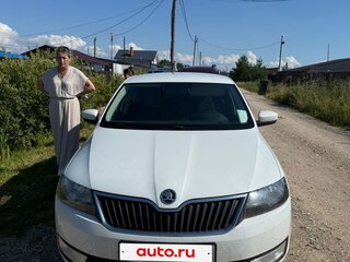 2015 Skoda Rapid I, белый, 830000 рублей, вид 1