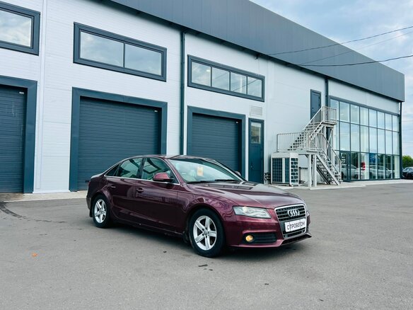 2008 Audi A4 IV (B8), красный - вид 8