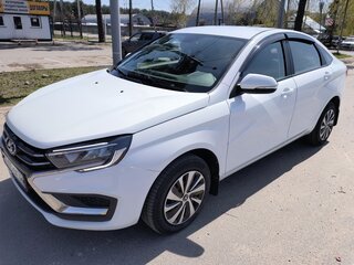 2023 Lada (ВАЗ) Vesta I Рестайлинг (NG), белый, 1543000 рублей, вид 1