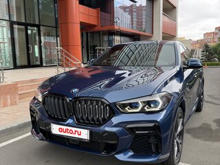 2021 BMW X6 30d III (G06), синий, 8950000 рублей, вид 3