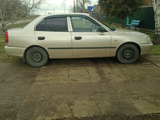 2005 Hyundai Accent ТагАЗ II, бежевый, 370000 рублей, вид 1