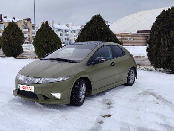 2008 Honda Civic VIII, зелёный, 980000 рублей