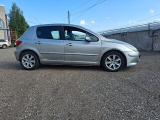 2007 Peugeot 307 I Рестайлинг, серебристый, 219000 рублей, вид 3