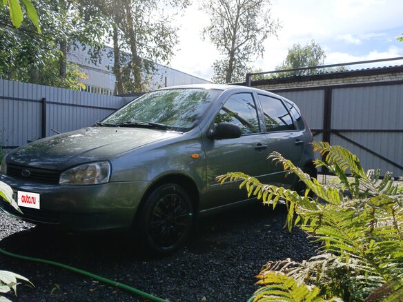 2008 Lada (ВАЗ) Kalina I, серый, 200000 рублей - вид 1
