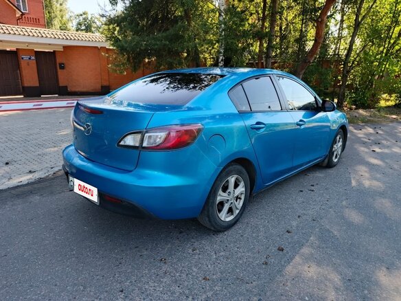 2011 Mazda 3 II (BL), голубой, 650000 рублей - вид 5