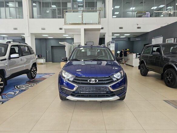 2026 Lada (ВАЗ) Granta Cross I Рестайлинг, синий - вид 2