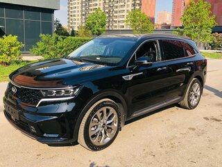 2021 Kia Sorento IV, чёрный, 3700000 рублей, вид 2