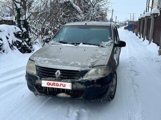 2011 Renault Logan I Рестайлинг, бежевый, 245000 рублей, вид 2