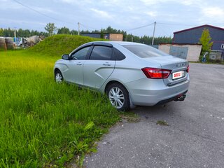 2017 Lada (ВАЗ) Vesta I, серый, 700000 рублей, вид 4