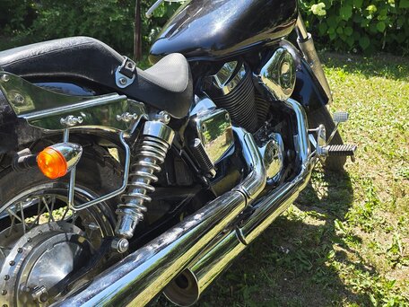 2001 Honda Shadow 400, чёрный, 400000 рублей, вид 3