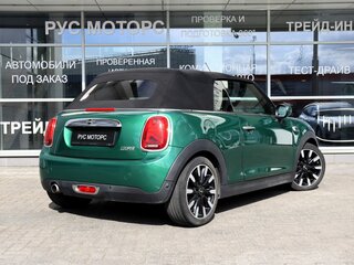 2020 Mini Cabrio Cooper III Рестайлинг, зелёный, 2100000 рублей, вид 3