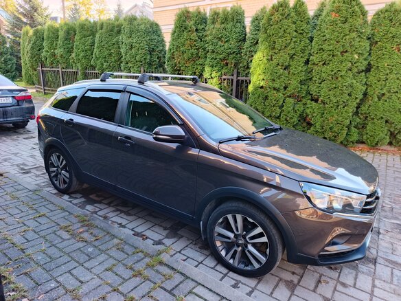 2021 Lada (ВАЗ) Vesta SW I, коричневый, 1200000 рублей - вид 8