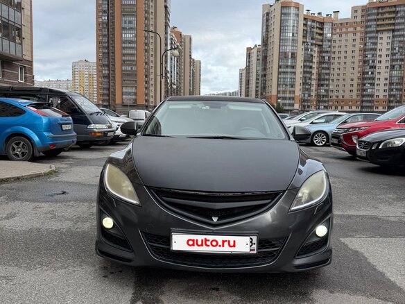 2010 Mazda 6 II (GH) Рестайлинг, серый, 950000 рублей - вид 1