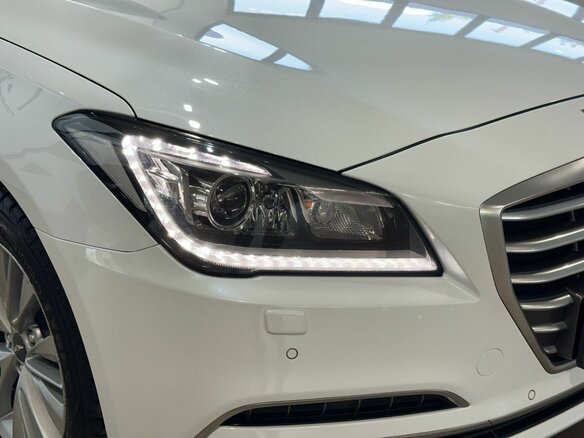 2015 Hyundai Genesis II, белый - вид 16