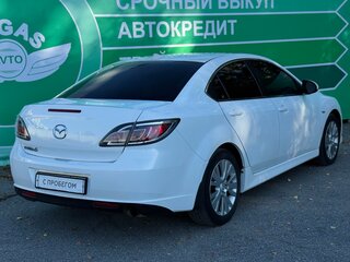 2011 Mazda 6 II (GH) Рестайлинг, белый, 840000 рублей, вид 4