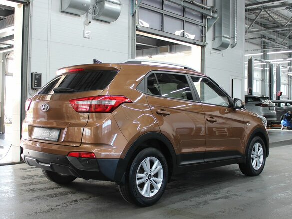 2017 Hyundai Creta I, коричневый, 1380000 рублей - вид 4