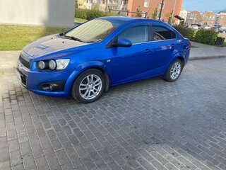 2013 Chevrolet Aveo II, синий, 499000 рублей, вид 1