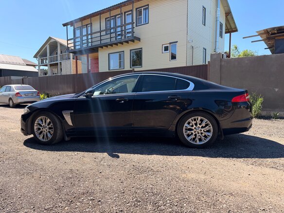 2012 Jaguar XF I Рестайлинг, чёрный, 1490000 рублей - вид 8