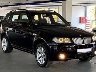 2008 BMW X3 35d I (E83) Рестайлинг, синий, 1370000 рублей, вид 3