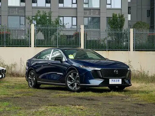 2026 Mazda EZ-6 28.4 kWh, синий, 3910206 рублей, вид 3