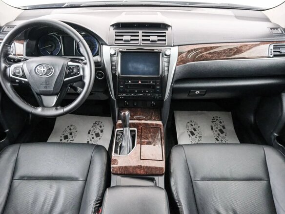 2016 Toyota Camry VII (XV50) Рестайлинг, чёрный - вид 9