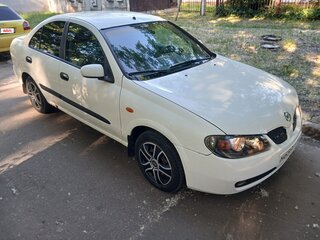 2004 Nissan Almera II (N16) Рестайлинг, белый, 350000 рублей, вид 3