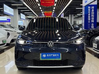 2023 Volkswagen ID.4 Crozz, синий, 3415000 рублей, вид 2