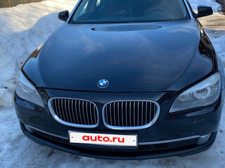 2011 BMW 7 серии Long 750Li V (F01/F02/F04), чёрный, 1550000 рублей, вид 2