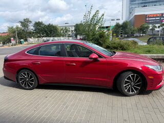 2020 Hyundai Sonata VIII (DN8), красный, 1995263 рублей, вид 3