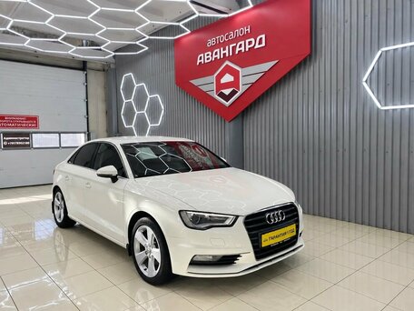 2014 Audi A3 III (8V), белый, 1310000 рублей, вид 2