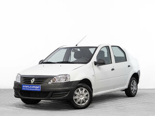 2014 Renault Logan I Рестайлинг, белый, 399000 рублей, вид 3