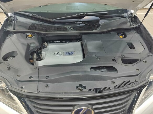 2012 Lexus RX 450h III Рестайлинг, белый, 2950000 рублей - вид 9