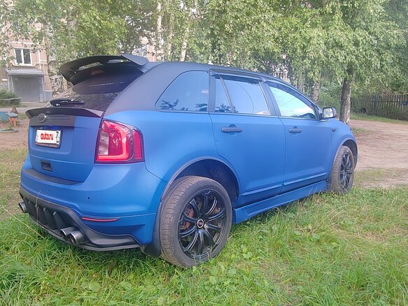 2014 Ford Edge I Рестайлинг, синий, 1400000 рублей - вид 1