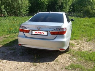 2016 Toyota Camry US Market VII (XV50) Рестайлинг, серебристый, 1800000 рублей, вид 5