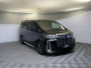 2022 Toyota Alphard III Рестайлинг, чёрный, 6000000 рублей, вид 3