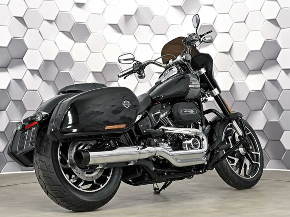 2022 Harley-Davidson Sport Glide, чёрный, 1749000 рублей - вид 6