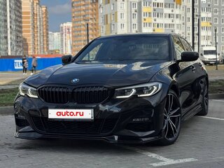2019 BMW 3 серии 320d xDrive VII (G2x), чёрный, 3750000 рублей, вид 2