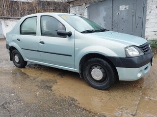 2008 Renault Logan I, зелёный, 450000 рублей, вид 4