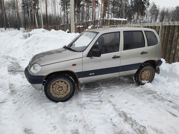 2008 Chevrolet Niva I, серый, 305000 рублей - вид 3