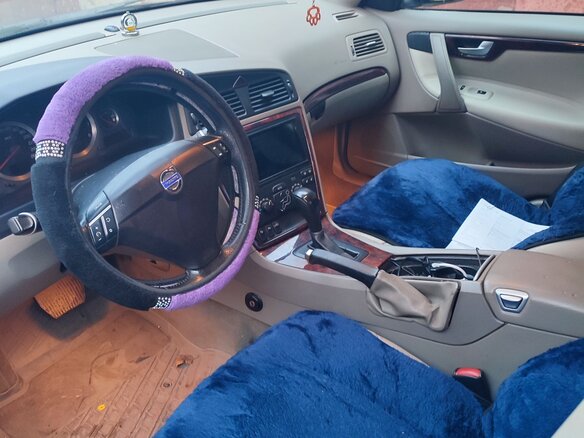 2007 Volvo S60 I Рестайлинг, фиолетовый, 1150000 рублей - вид 4