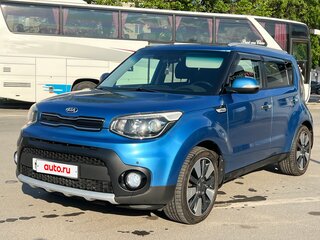 2018 Kia Soul II Рестайлинг, синий, 1570000 рублей, вид 4