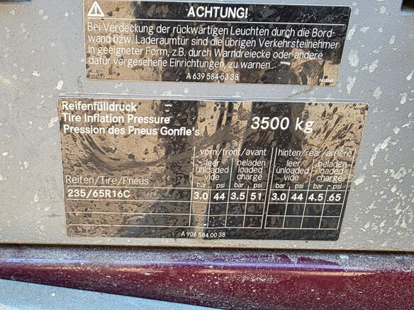 2009 Mercedes-Benz Sprinter, пурпурный, 1250000 рублей - вид 16