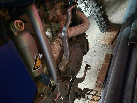 2005 Yamaha YZ250F, синий, 250000 рублей, вид 5