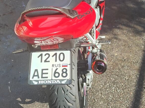 2001 Honda CBR 600F, красный, 400000 рублей - вид 10