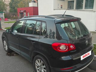 2009 Volkswagen Tiguan I, чёрный, 850000 рублей, вид 2