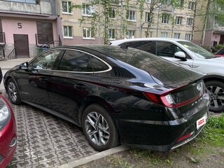 2022 Hyundai Sonata VIII (DN8), чёрный, 2650000 рублей, вид 3