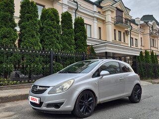 2008 Opel Corsa D, серебристый, 325000 рублей, вид 1